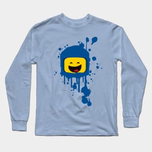 Paint Spaceman Long Sleeve T-Shirt